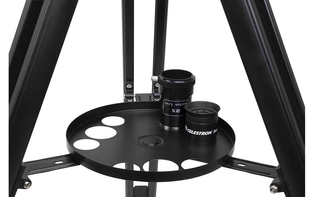 Celestron StarSense Explorer LT 70AZ – Refraktor, 70 mm f/10, 700 mm Brennweite, 165× Vergrösserung, silber