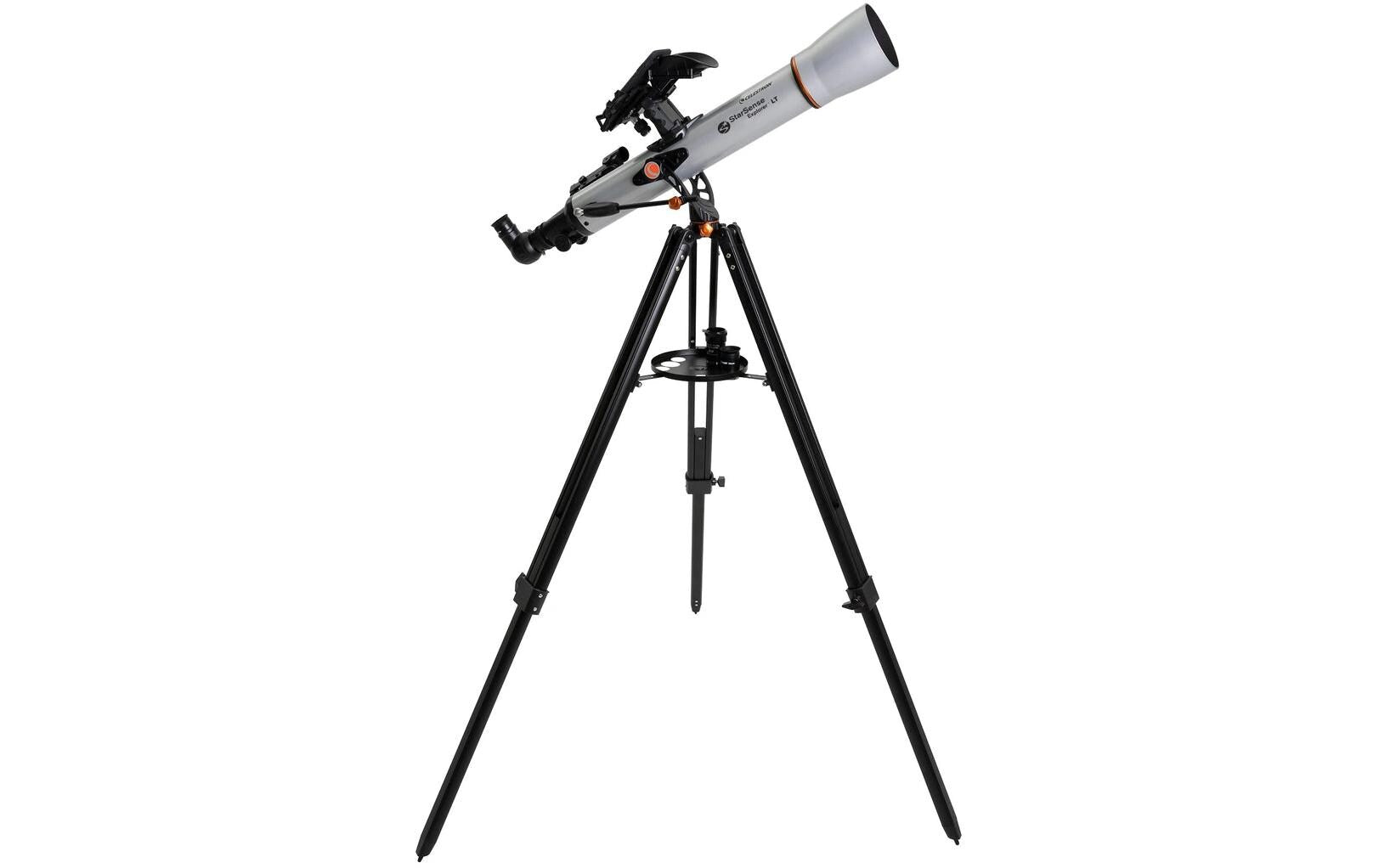 Celestron StarSense Explorer LT 70AZ – Refraktor, 70 mm f/10, 700 mm Brennweite, 165× Vergrösserung, silber