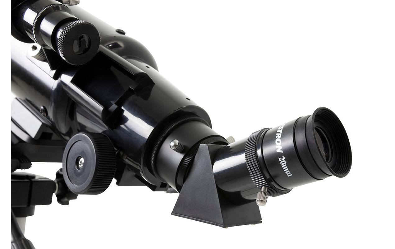 Celestron Travel Scope 80 – Refraktor, 300 mm, 15×, 7,6 cm Rohrdurchmesser, schwarz