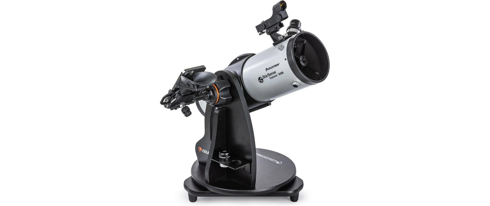 Celestron SSE 114mm Tabletop Dobson – Spiegelteleskop, 114 mm Öffnung, 450 mm Brennweite, f/4, Schwarz/Silber