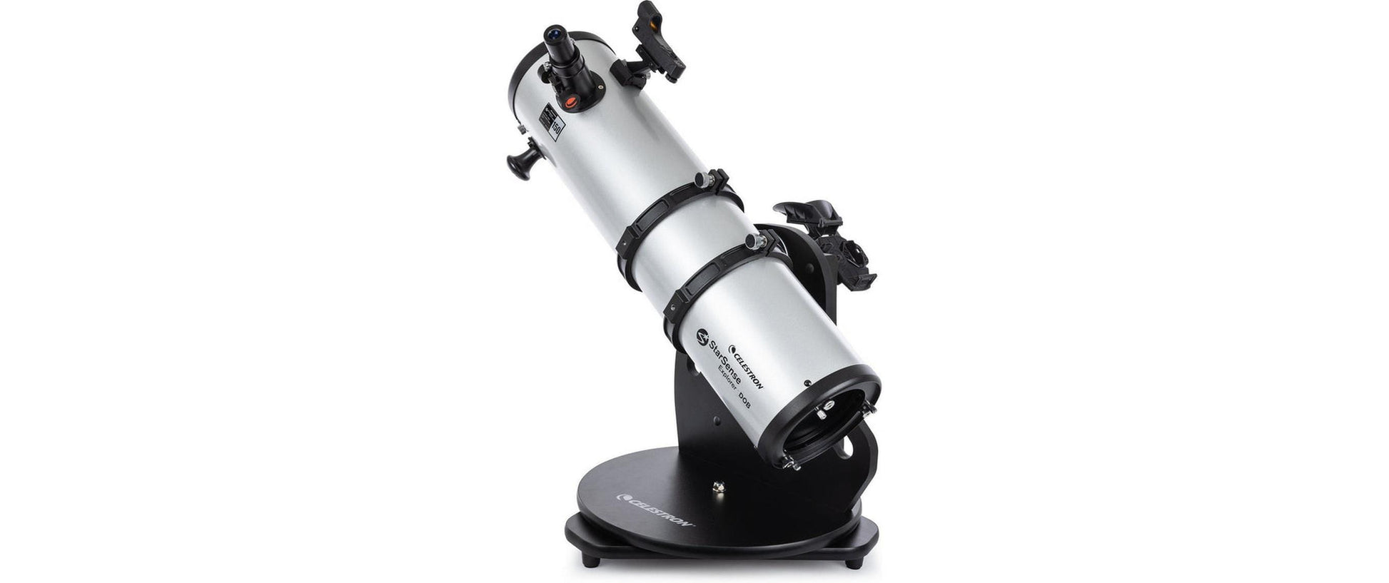Celestron SSE 150mm Tabletop Dobson – Spiegelteleskop, 150 mm Öffnung, 750 mm Brennweite, f/5, Schwarz/Silber