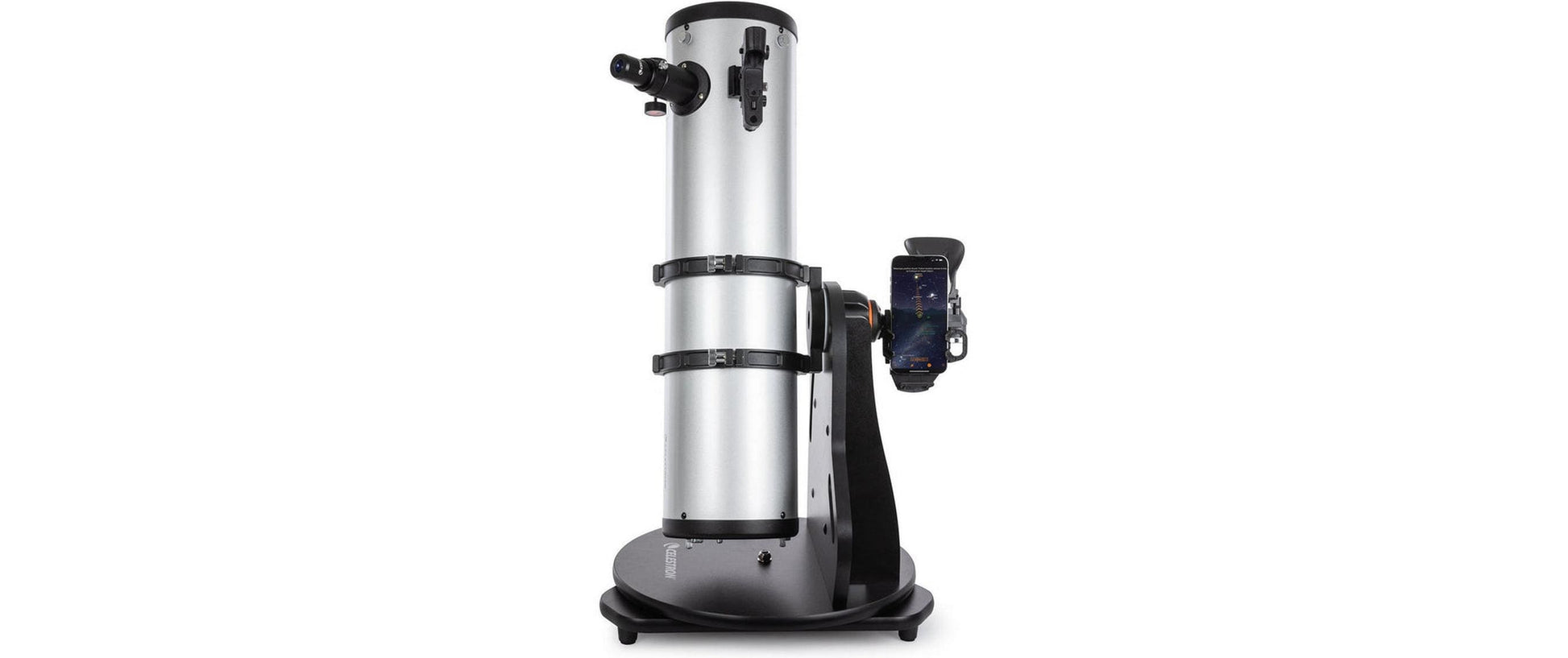 Celestron SSE 150mm Tabletop Dobson – Spiegelteleskop, 150 mm Öffnung, 750 mm Brennweite, f/5, Schwarz/Silber