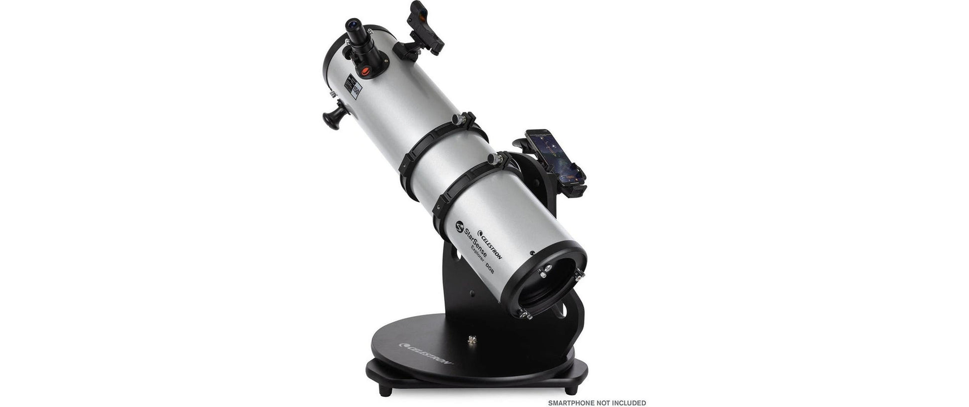 Celestron SSE 150mm Tabletop Dobson – Spiegelteleskop, 150 mm Öffnung, 750 mm Brennweite, f/5, Schwarz/Silber