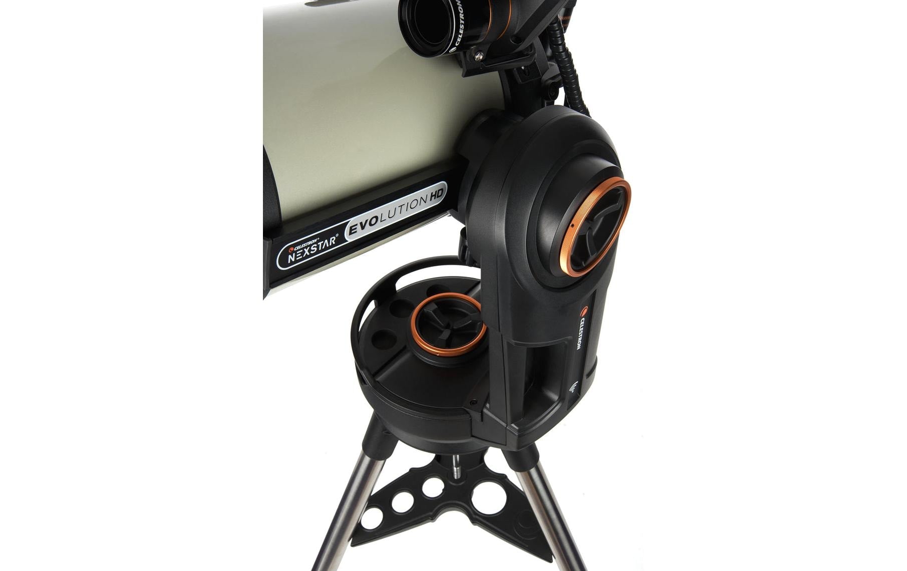 Celestron Evolution 8 HD – Spiegelteleskop, 2032 mm, Öffnung 203 mm, 480× Vergrösserung, Schwarz