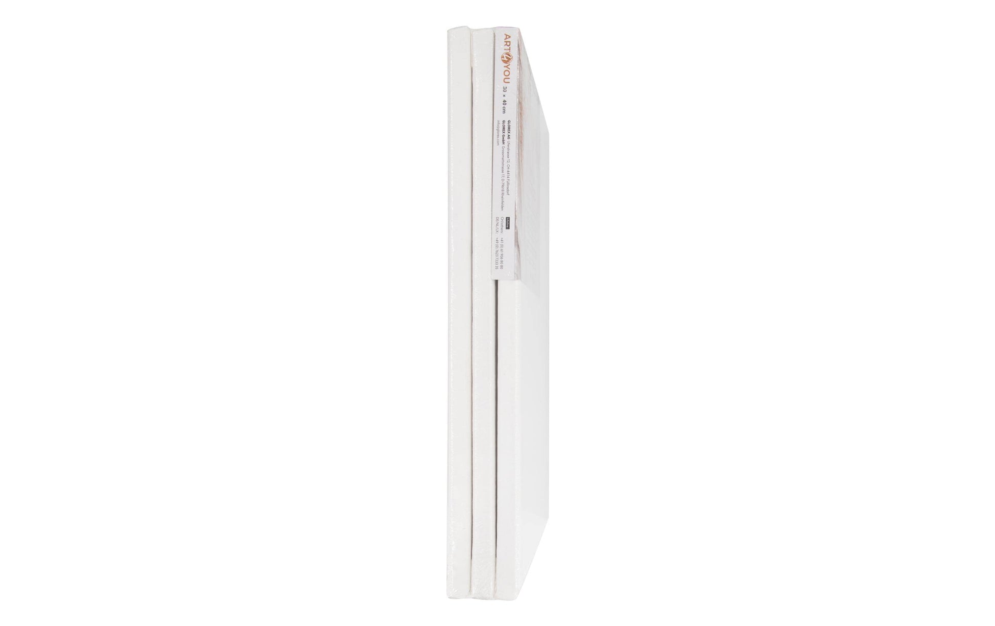 GLOREX Keilrahmen – 30 × 40 cm – 330 g/m² – Profil 17 mm – 3 Stk. – Baumwolle