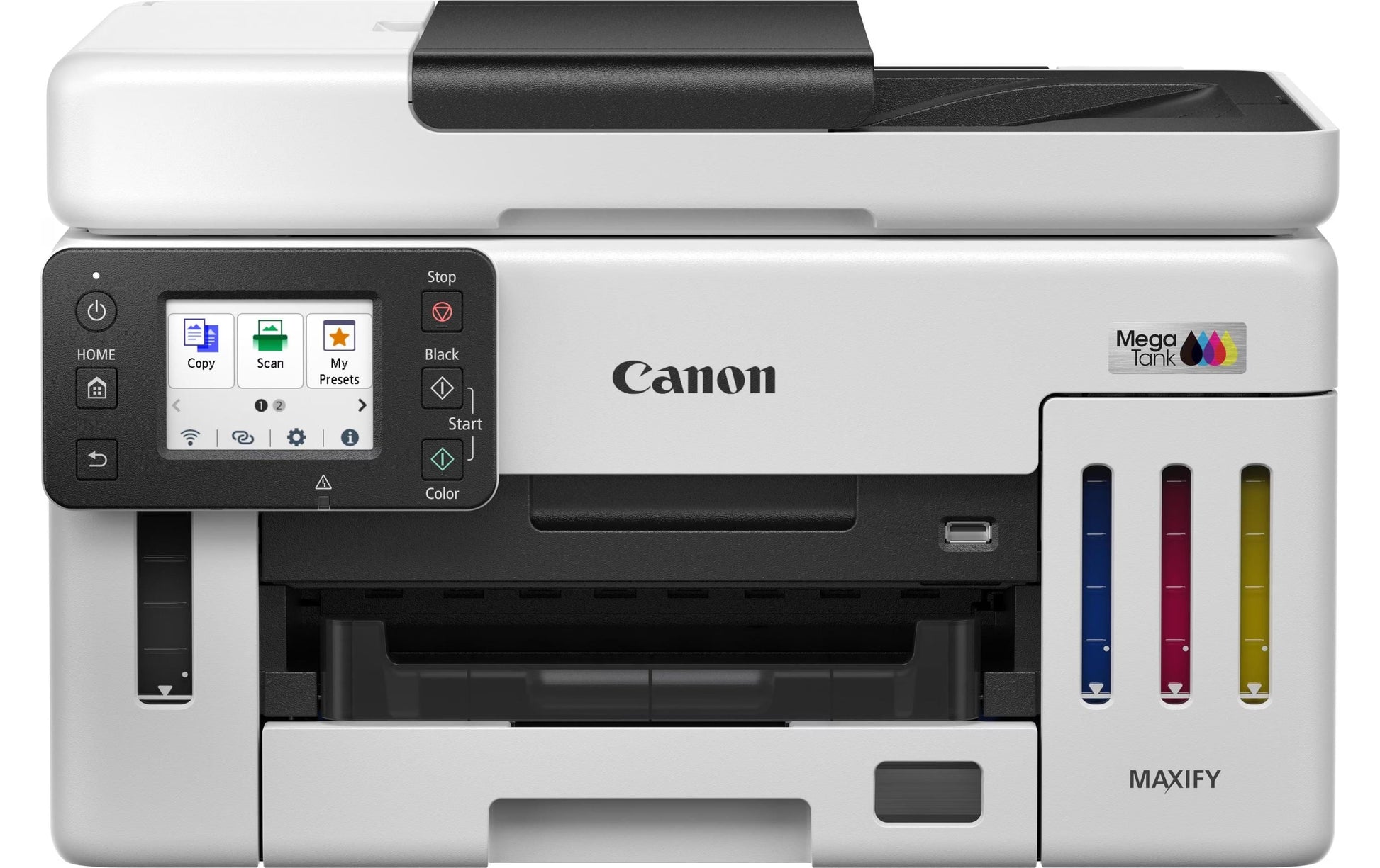 Canon MAXIFY GX6150 (6882C006) – Farbtintenstrahl-Multifunktionsdrucker, A4, 3-in-1, Duplex, ADF, WLAN/LAN