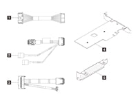 Lenovo M.2 Kabel-Kit – für ThinkSystem SR250 V3/ST250 V3
