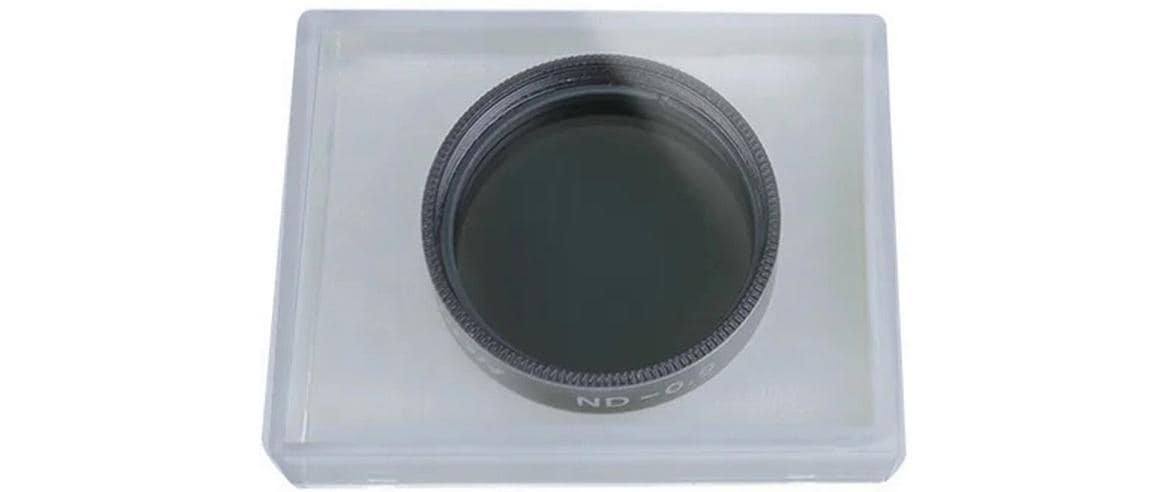 Celestron 94105 Neutraldichtefilter 1,25" – Aluminium, Ø 31 mm, Schwarz
