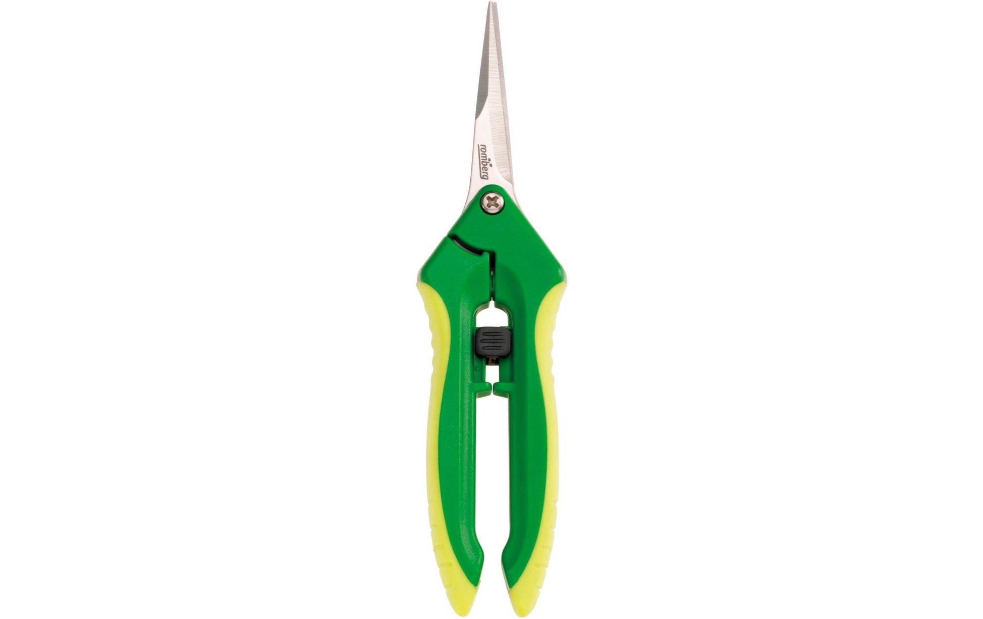 Romberg Gartenschere Schnittbreite 55 mm, weicher Haltegriff, grün/gelb