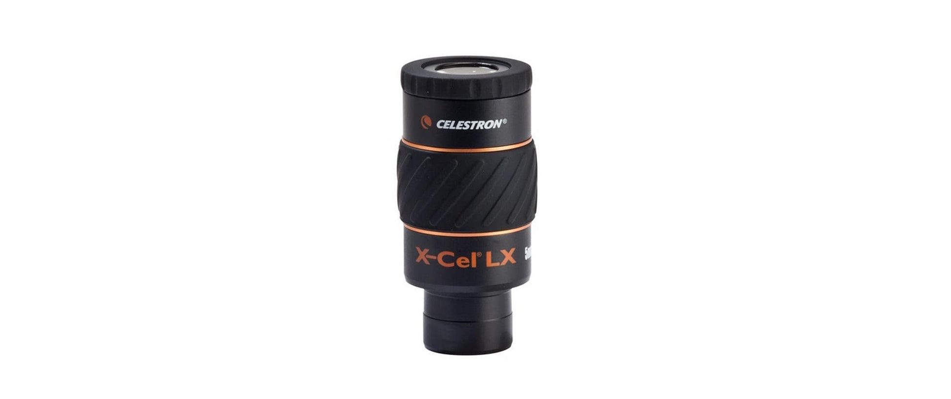 Celestron X-Cel LX 5 mm Okular – 60° Gesichtsfeld, Augenabstand 1,6 cm – für Teleskop – Schwarz/Orange