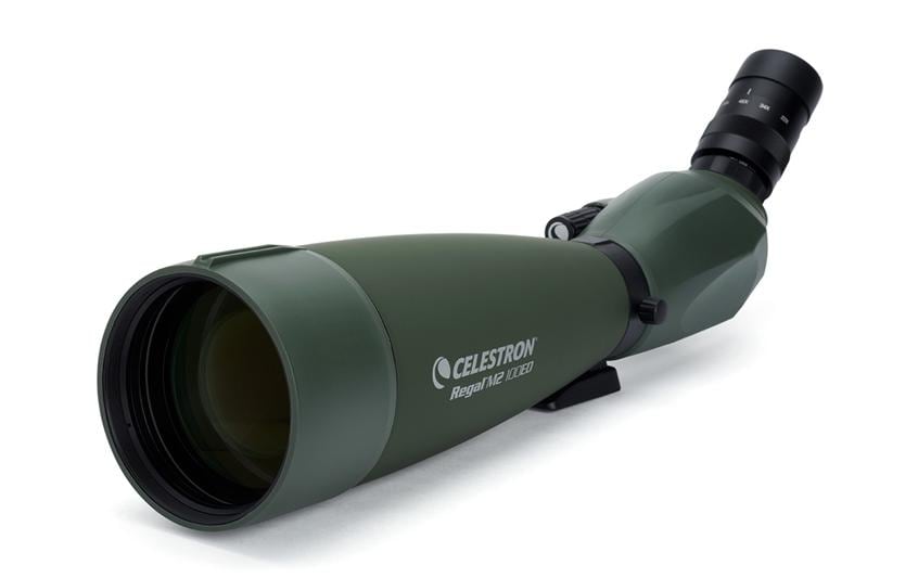 Celestron Regal M2 100ED – 22–67×, 100 mm Objektiv, BaK-4, wasserfest, grün