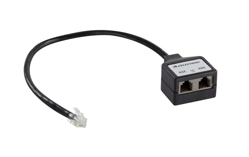 Celestron Aux-Port Splitter – Schwarz