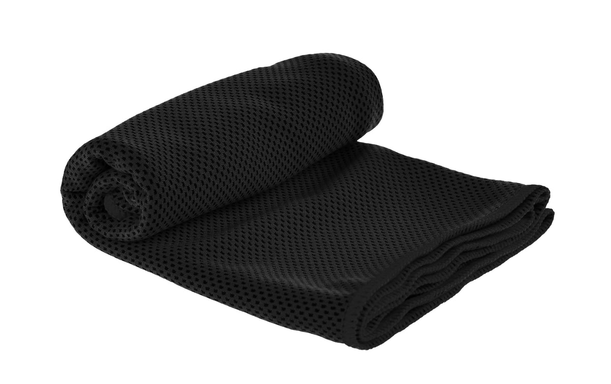 Koor Kühltuch – für Outdoor – 30×100 cm – Schwarz – Polyester
