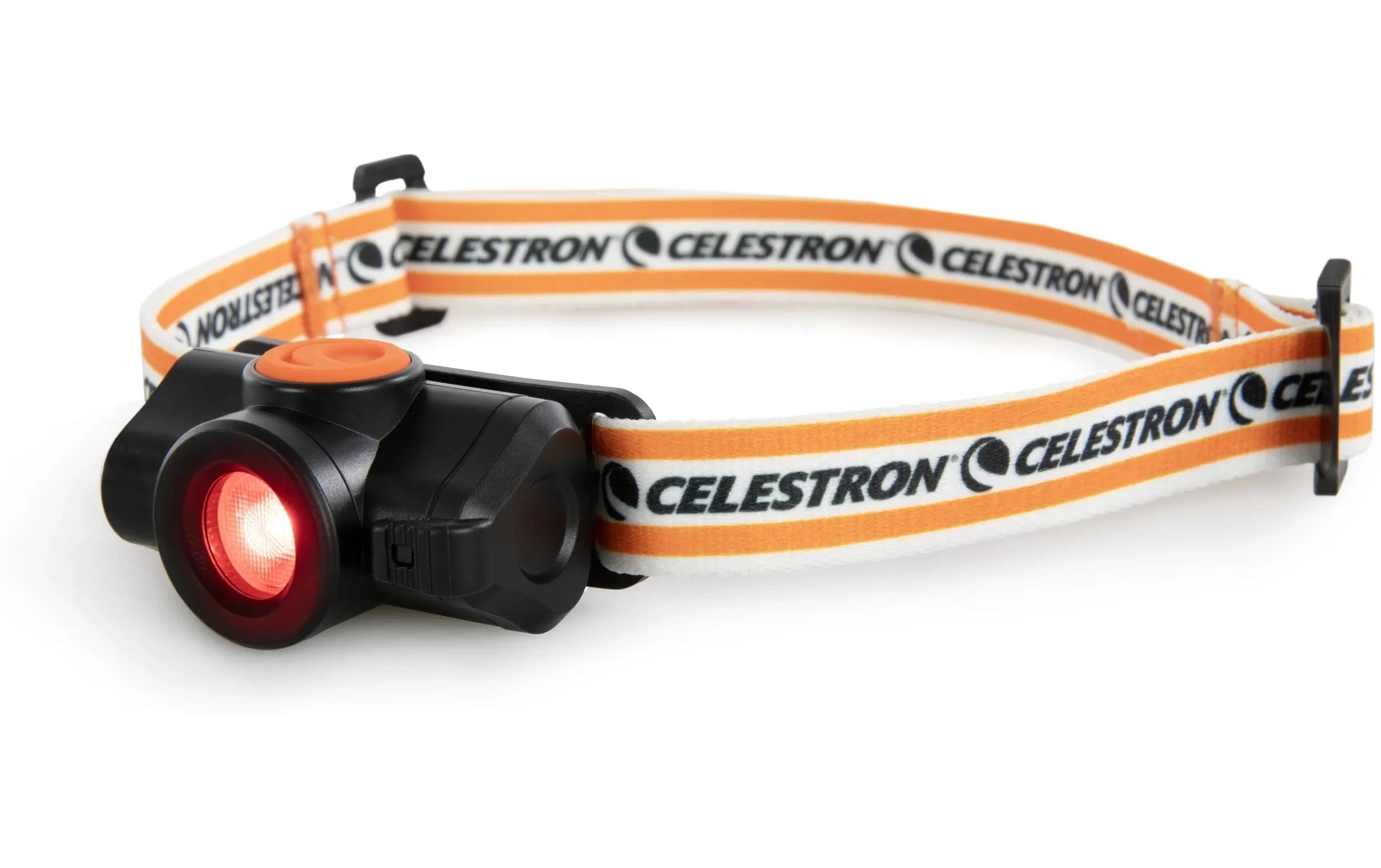 Celestron Stirnlampe – Nachtsicht Rotlicht – Schwarz
