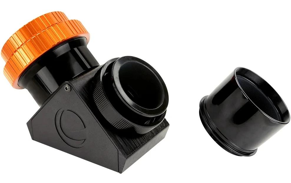 Celestron 2" Spiegel-Diagonal Twist-Lock – Schwarz/Orange