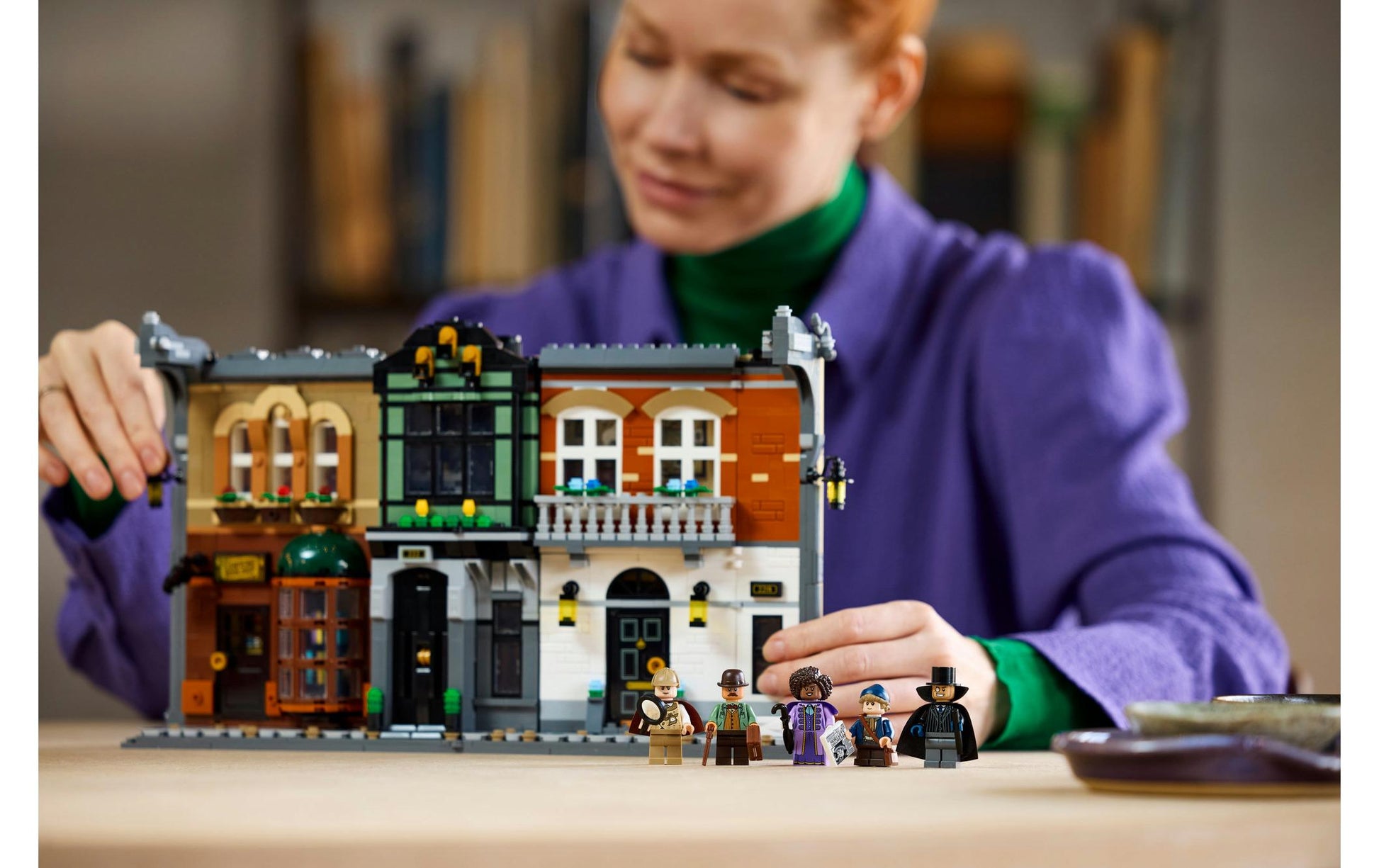 LEGO Icons Sherlock Holmes 3D Puzzle – 1359 Teile – 26,2 × 11,8 × 38,2 cm – ab 18 Jahren