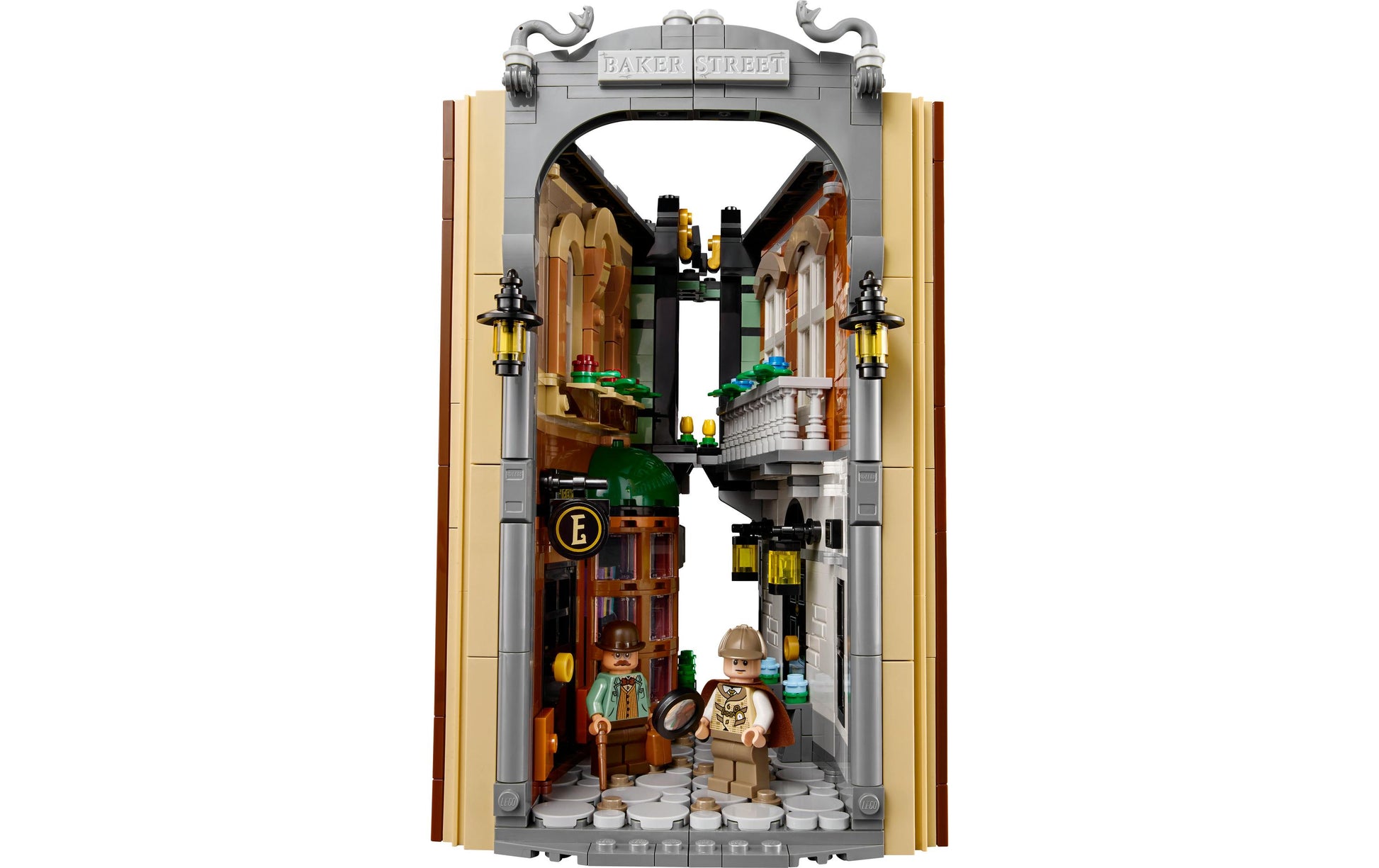 LEGO Icons Sherlock Holmes 3D Puzzle – 1359 Teile – 26,2 × 11,8 × 38,2 cm – ab 18 Jahren