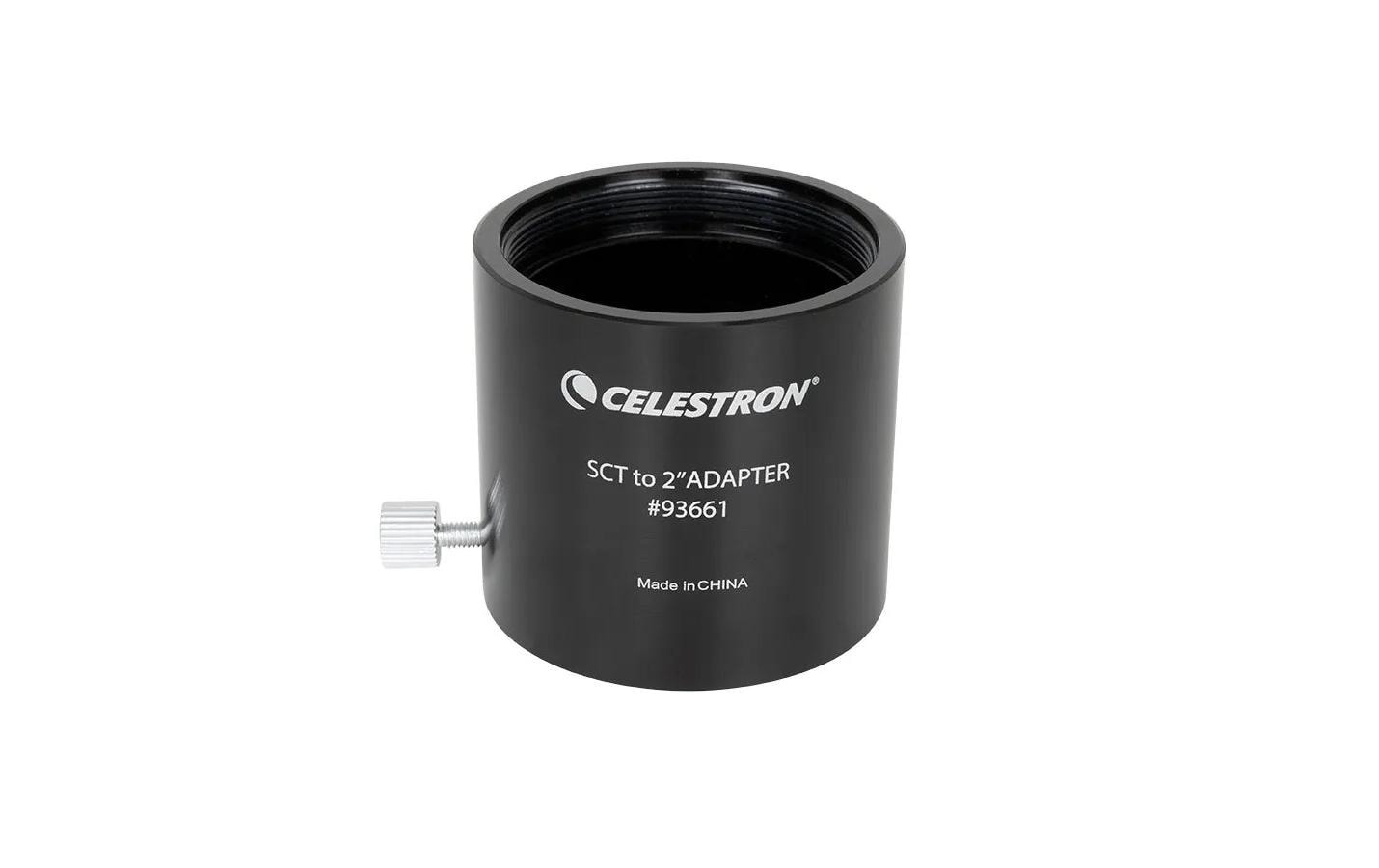 Celestron Adapter SCT auf 2" – Schwarz, für SCT-Teleskope