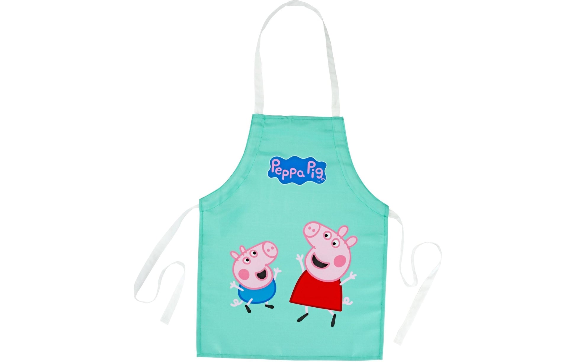 Dr. Oetker Peppa Pig – Backschürze, 60 × 45 cm, Polyester (PES), Hellblau