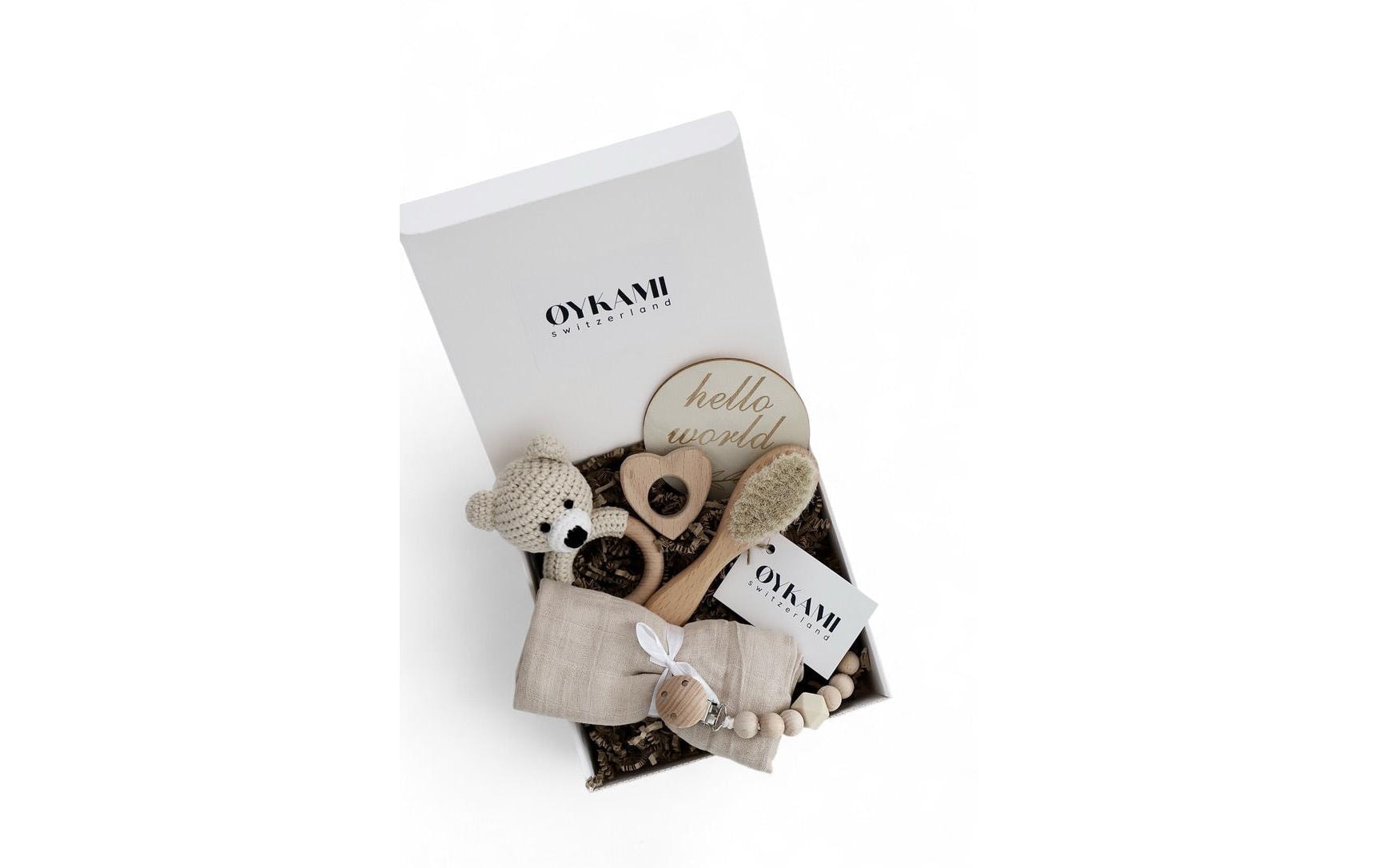 OYKAMI Geschenkbox Marokko – ab 0 Jahren – Holz, Baumwolle – mehrfarbig