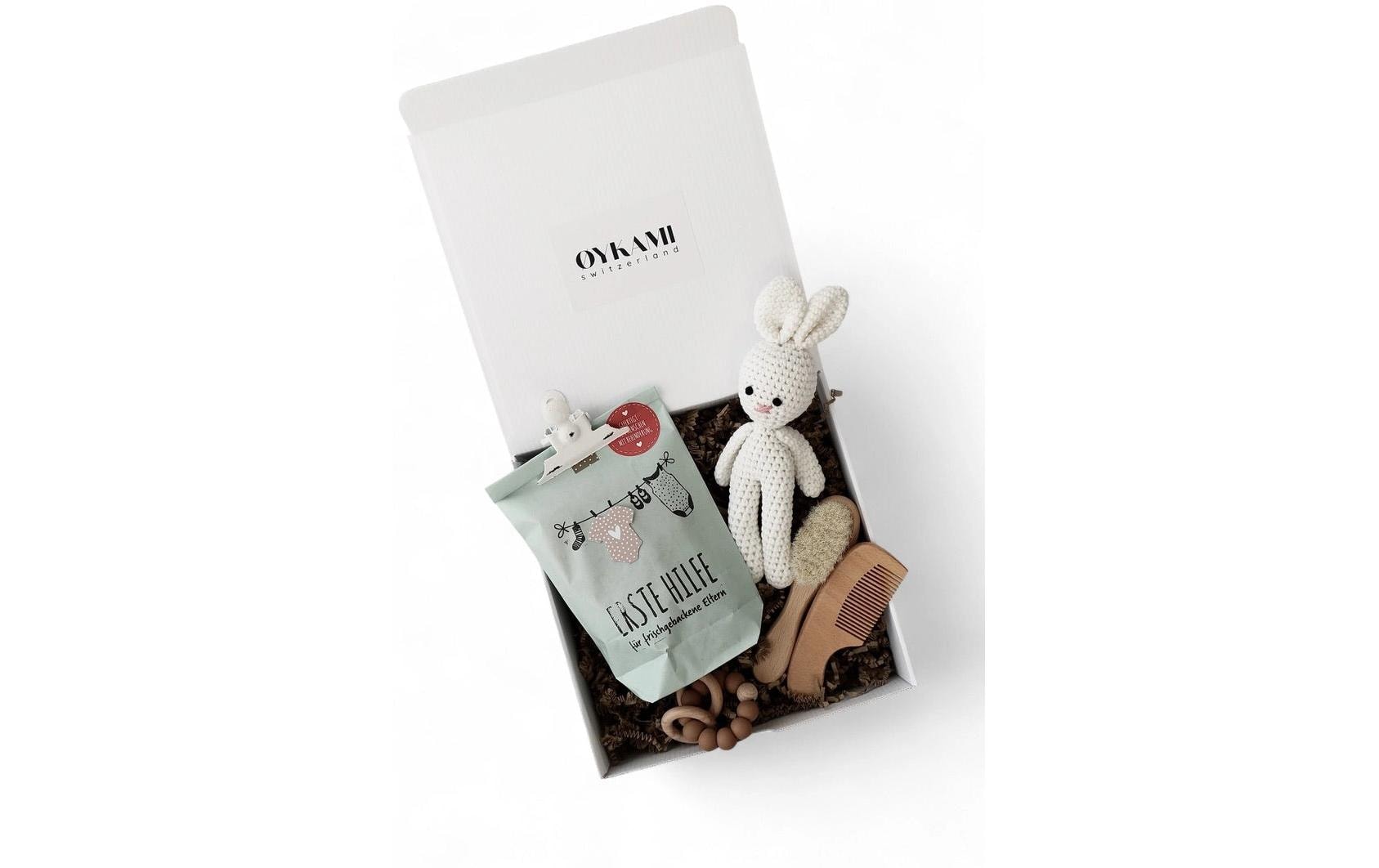 OYKAMI Geschenkbox – Magnet, Holz, Weiss