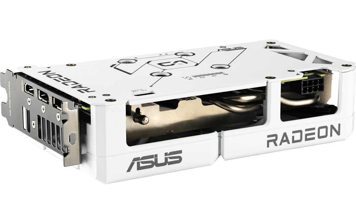 ASUS Dual Radeon RX 9060 XT WH 16G – PCIe Grafikkarte – 1×HDMI, 2×DisplayPort, PCIe 5.0