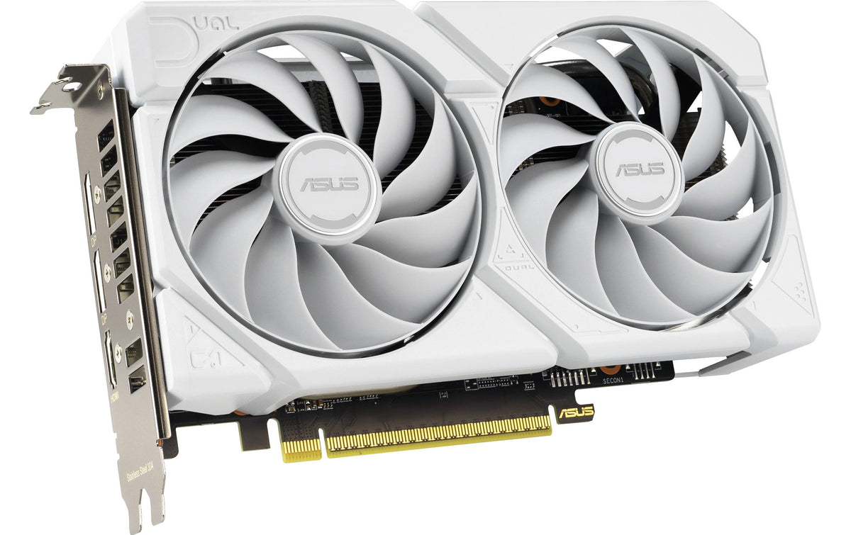 ASUS Dual Radeon RX 9060 XT WH 16G – PCIe Grafikkarte – 1×HDMI, 2×DisplayPort, PCIe 5.0