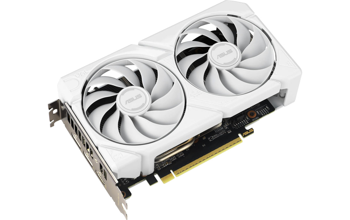 ASUS Dual Radeon RX 9060 XT WH 16G – PCIe Grafikkarte – 1×HDMI, 2×DisplayPort, PCIe 5.0