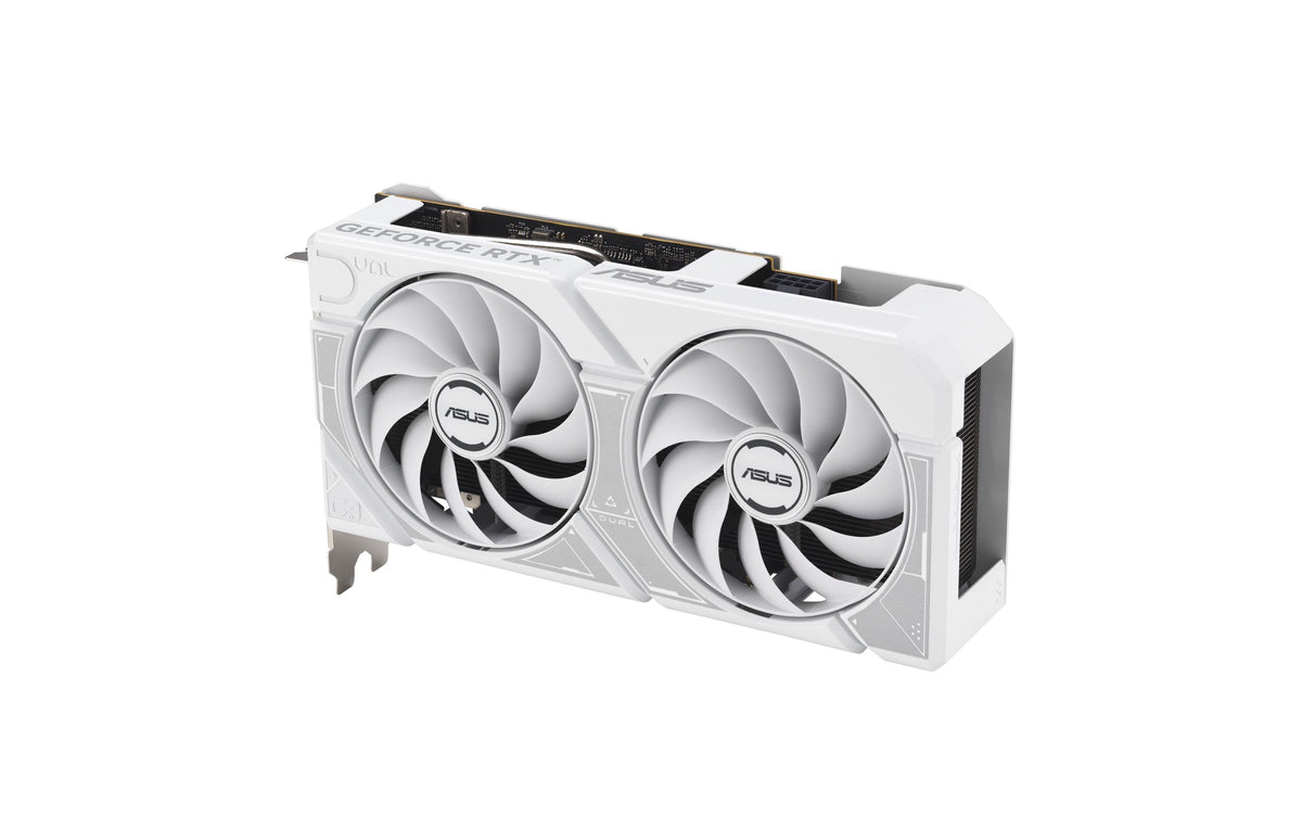 ASUS DUAL RTX 5060 OC – PCIe Grafikkarte – GeForce RTX 5060, 8 GB GDDR7, PCIe 5.0, 3×DP, 1×HDMI, Weiss