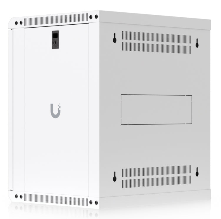 Ubiquiti UACC-Rack-12U-Wand-450-P – 19" Wandverteiler 12U, abschliessbar, 550 × 450 × 635 mm, weiss, Stahl