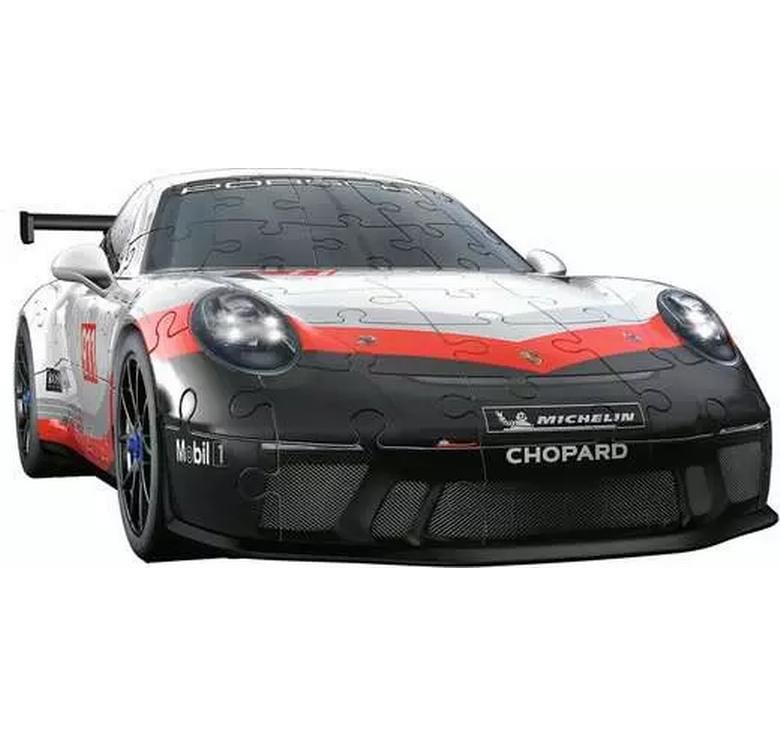 Ravensburger Iconics Porsche 911 GT3 Cup 3D Puzzle – 108 Teile – 25,1×11,1×8 cm – ab 8 Jahren