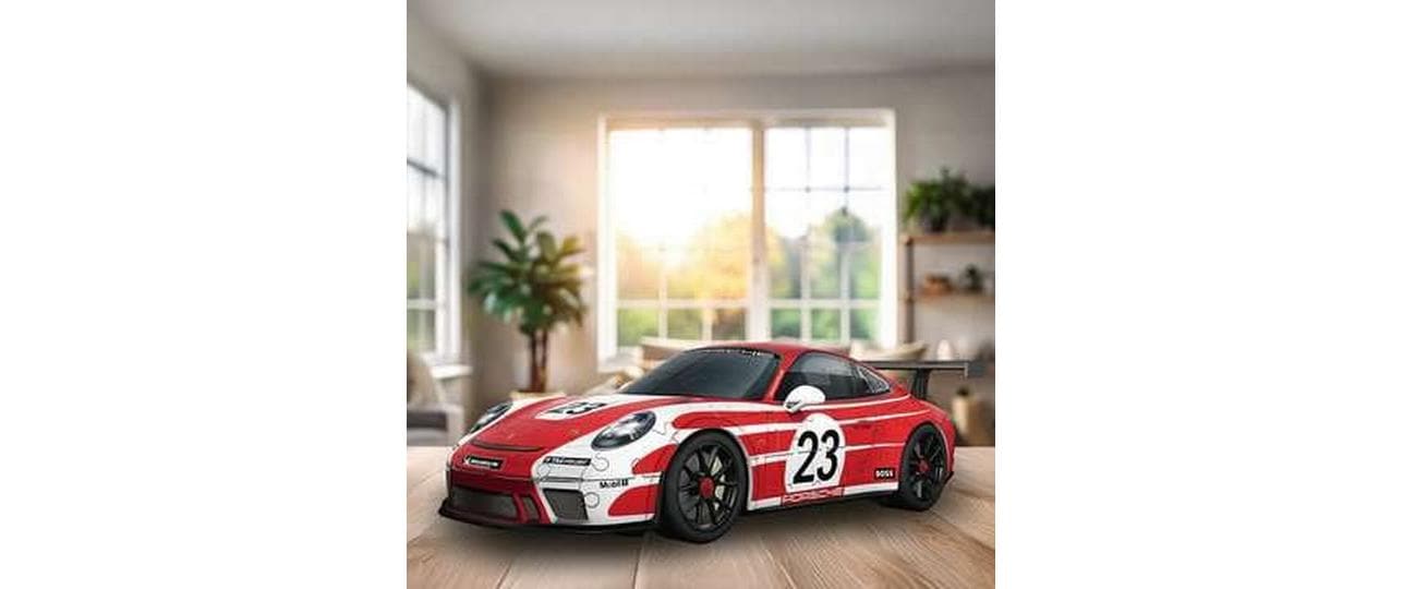 Ravensburger 3D Puzzle Porsche 911 GT3 Cup – 108 Teile – ab 8 Jahren