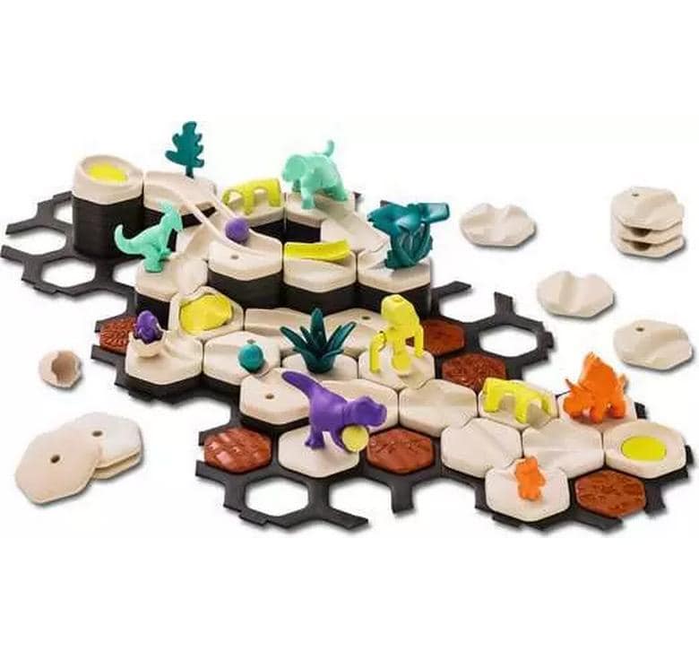 Ravensburger GraviTrax Starter-Set L Spielzeug-Murmelbahn – Dino – 98-teilig – ab 3 Jahren – Kunststoff – FSC