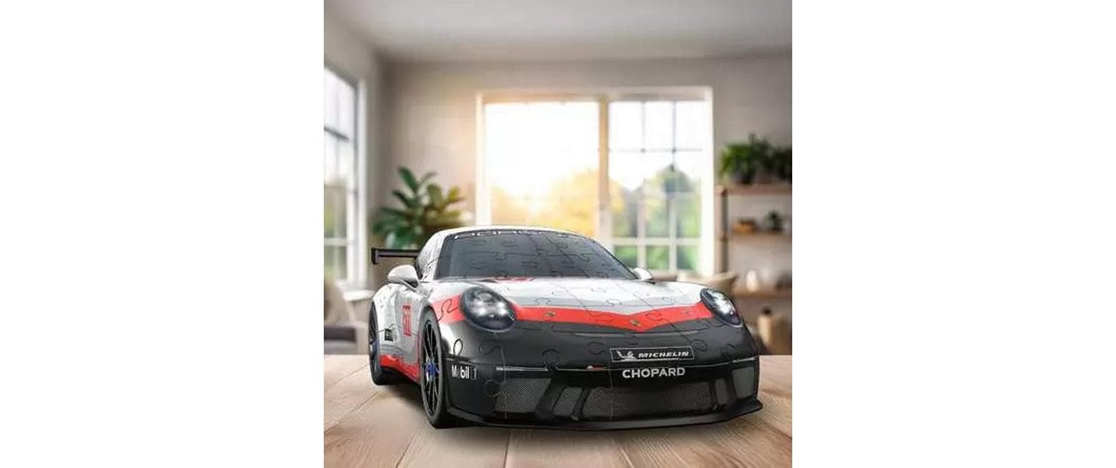 Ravensburger Iconics Porsche 911 GT3 Cup 3D Puzzle – 108 Teile – 25,1×11,1×8 cm – ab 8 Jahren