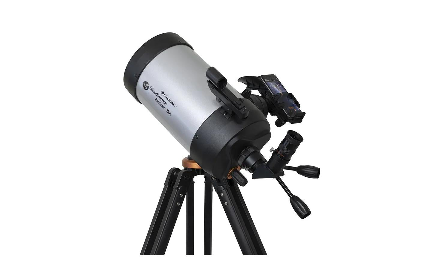 Celestron StarSense Explorer DX 6 SCT – Spiegelteleskop, 15 cm Öffnung, 1500 mm, f/10, Schwarz/Silber