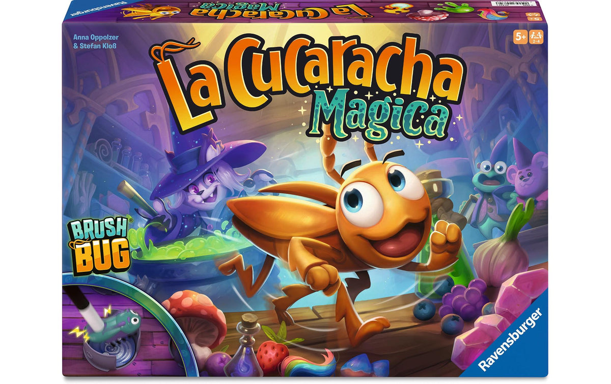 Ravensburger La Cucaracha Magica – Brettspiel, 2–4 Spieler, ab 6 Jahren, 20 Min., Mehrsprachig