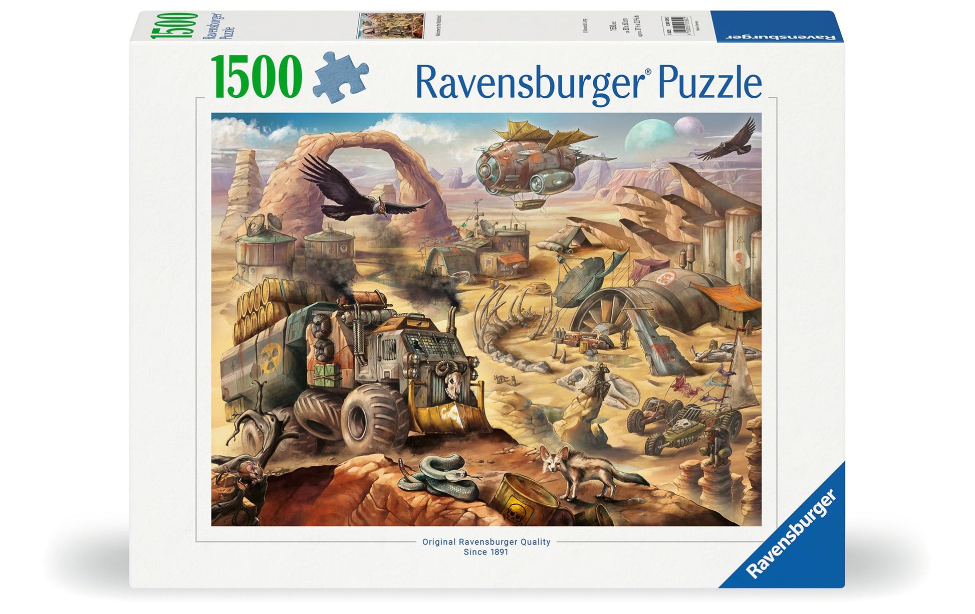 Ravensburger Puzzle Mad Max – 1500 Teile – 80 × 60 cm – ab 14 Jahren