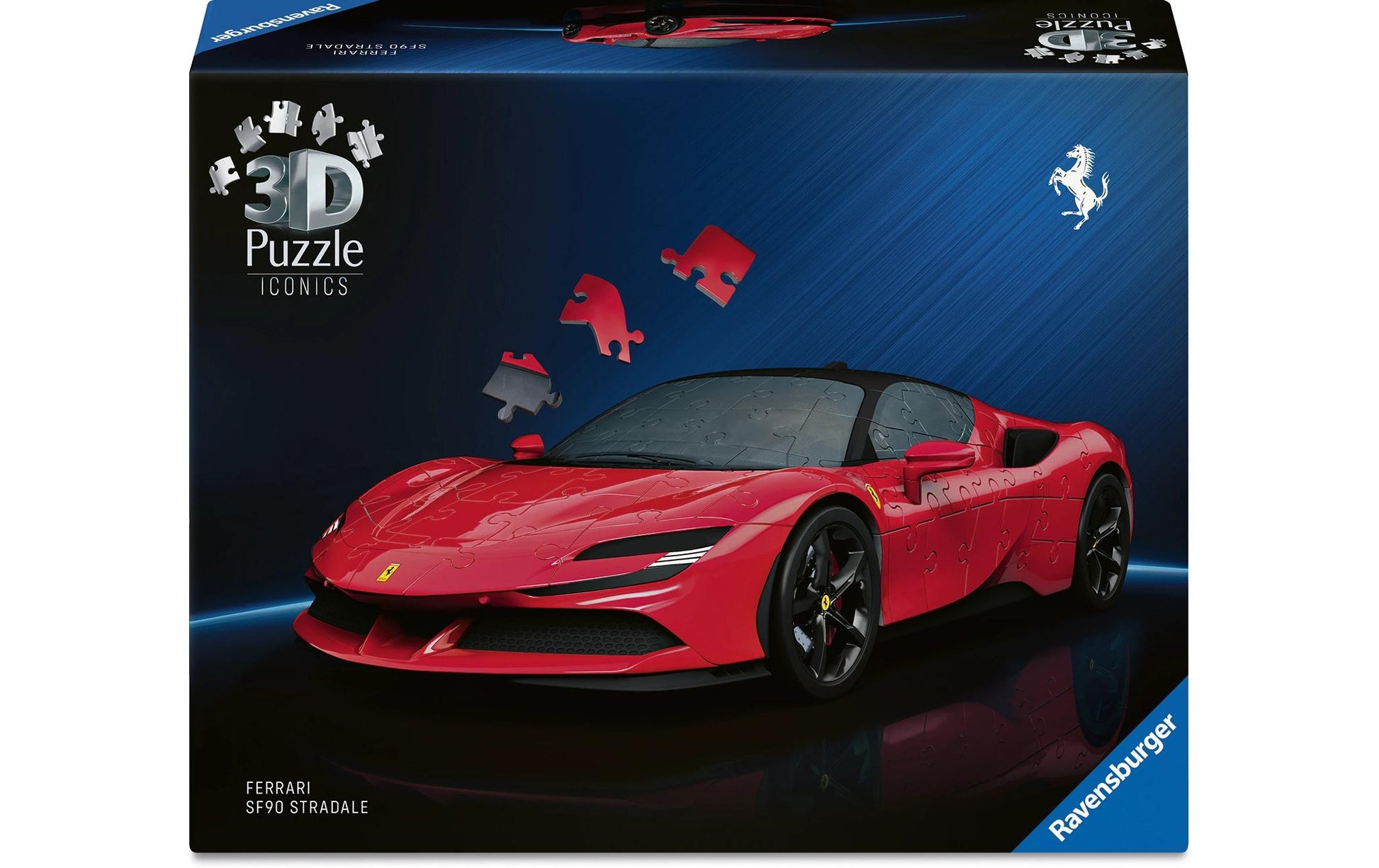 Ravensburger 3D Puzzle Ferrari SF90 Stradale – 108 Teile – ab 8 Jahren