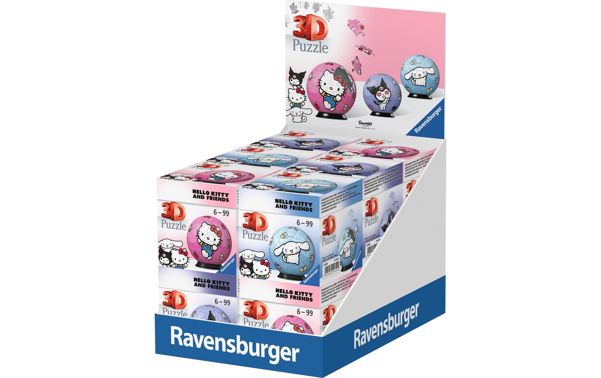 Ravensburger 3D Puzzle Hello Kitty – 12 Teile – ab 6 Jahren