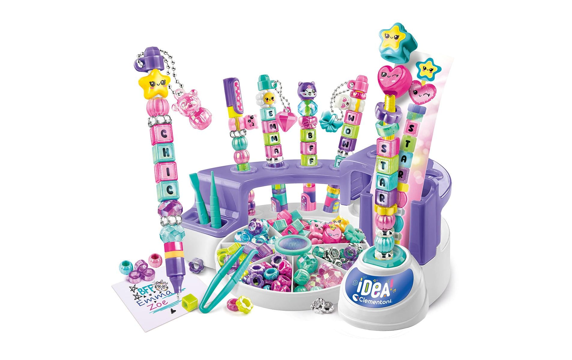 Clementoni Mein Stift-Atelier Messages – Zeichen-/Lettering-Set – ab 6 Jahren