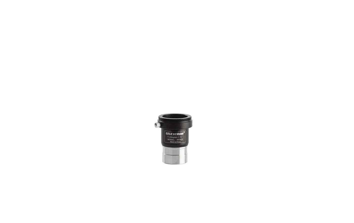 Celestron T-Adapter Universell 1,25" – Schwarz/Silber