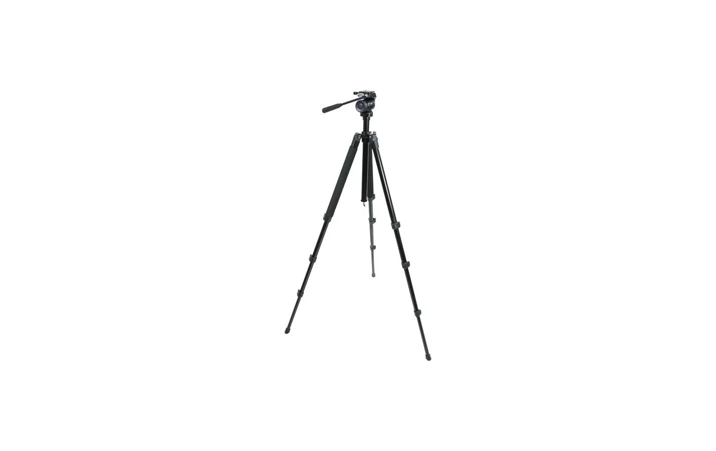 Celestron TrailSeeker Stativ – bis 179 cm – Traglast 4 kg – 3 Beine – Schwarz