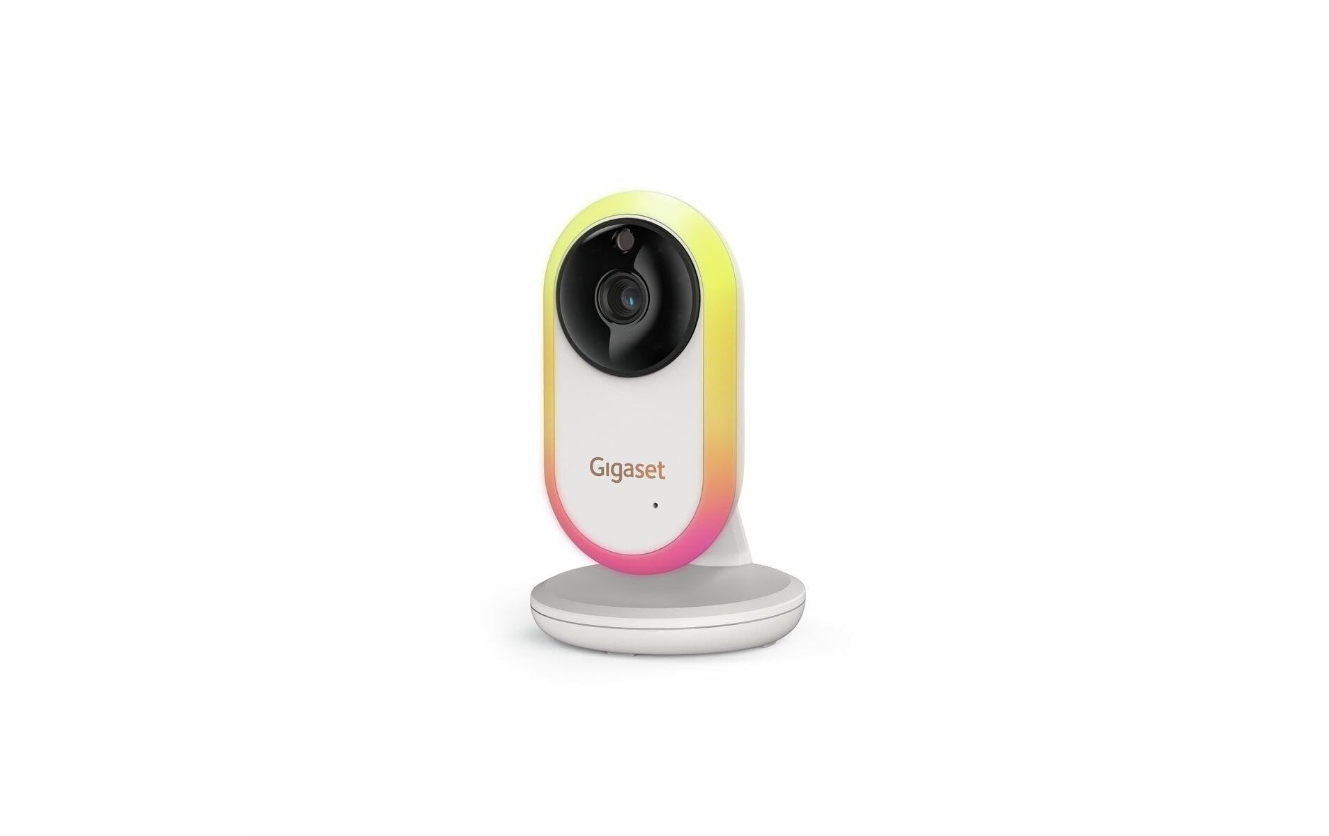 Gigaset Baby 300 Video – Babyphone, Video, FHSS, Akkubetrieb, Reichweite bis 300 m, Creme/Weiss