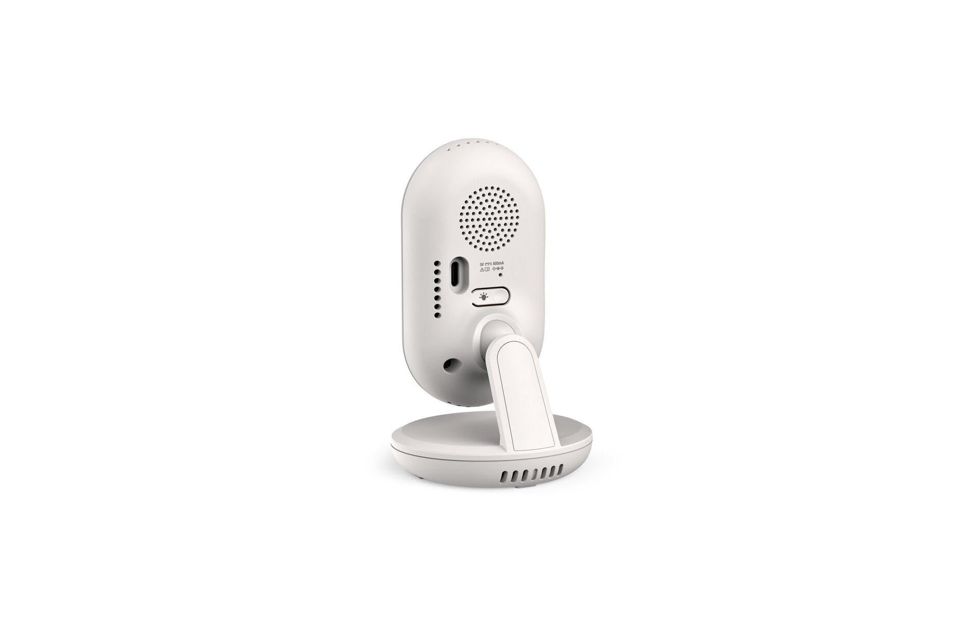 Gigaset Baby 300 Video – Babyphone, Video, FHSS, Akkubetrieb, Reichweite bis 300 m, Creme/Weiss