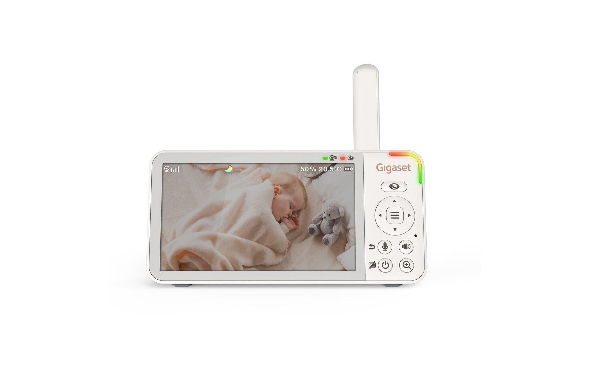 Gigaset Baby 500 Video – Video-Babyphone – Akkubetrieb – Kabellos (FHSS)