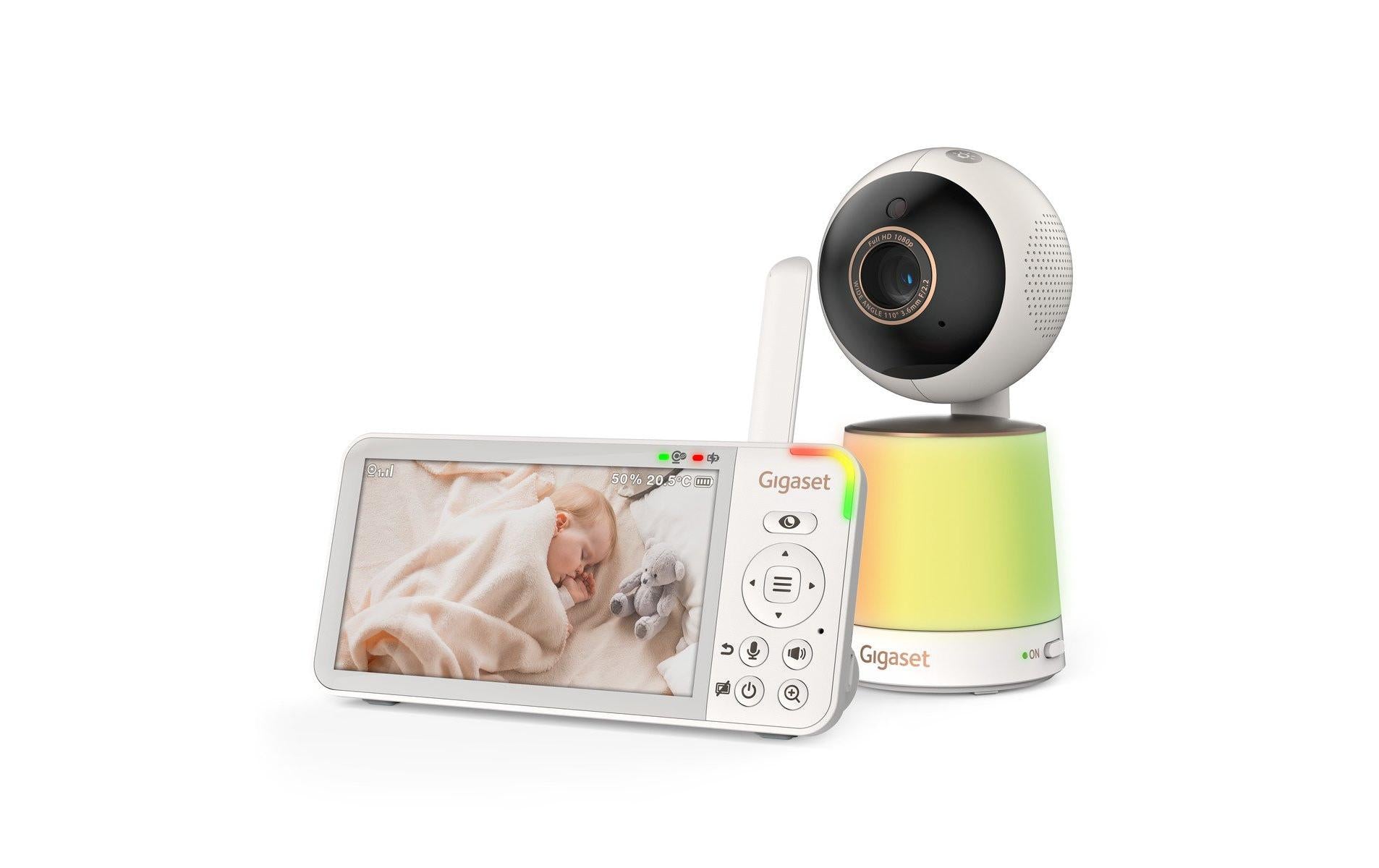 Gigaset Baby 500 Video – Video-Babyphone – Akkubetrieb – Kabellos (FHSS)