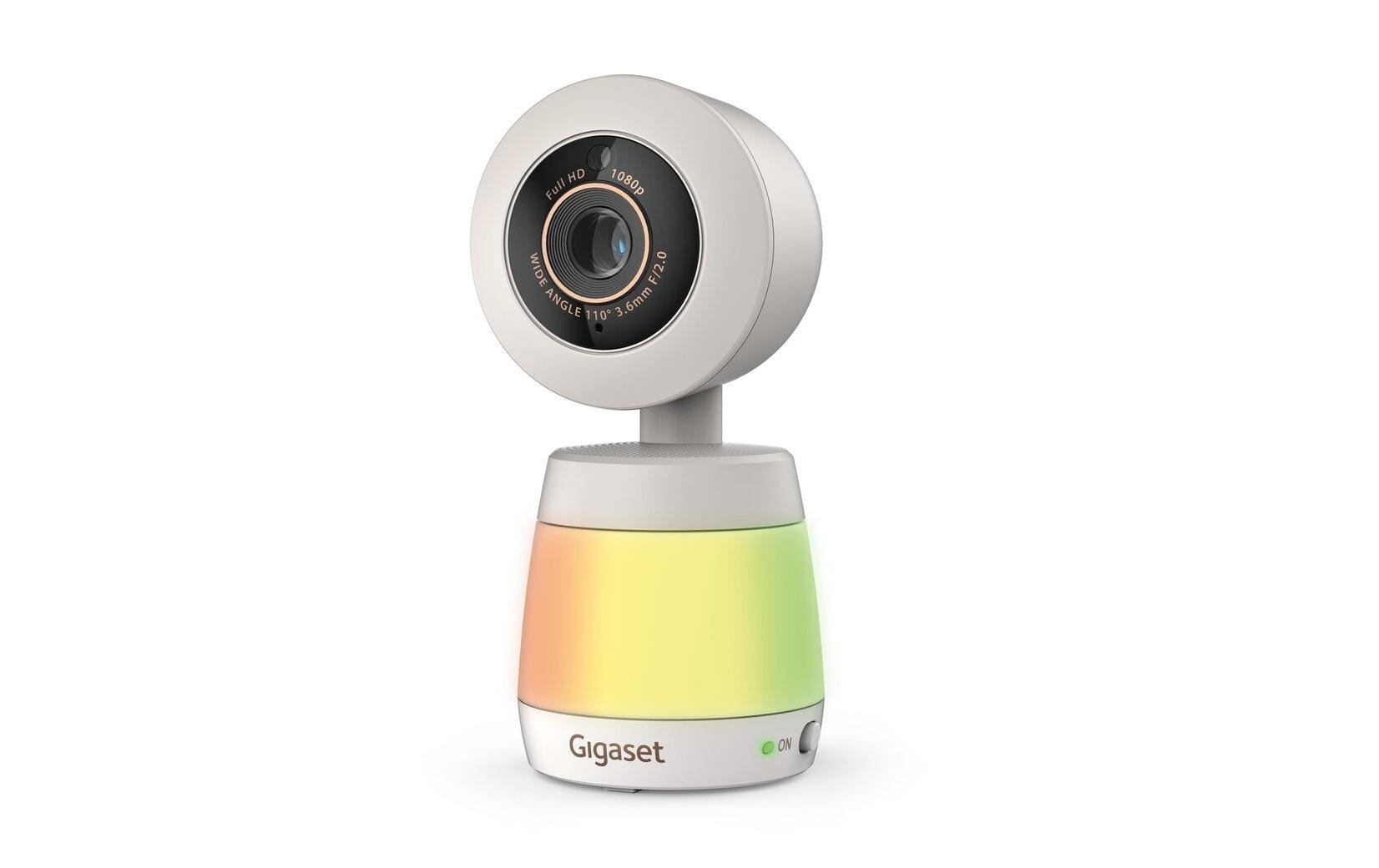 Gigaset Baby 700 Connected Babyphone – Video, Audio – WLAN – Akku – Display – Temperatur & Feuchte