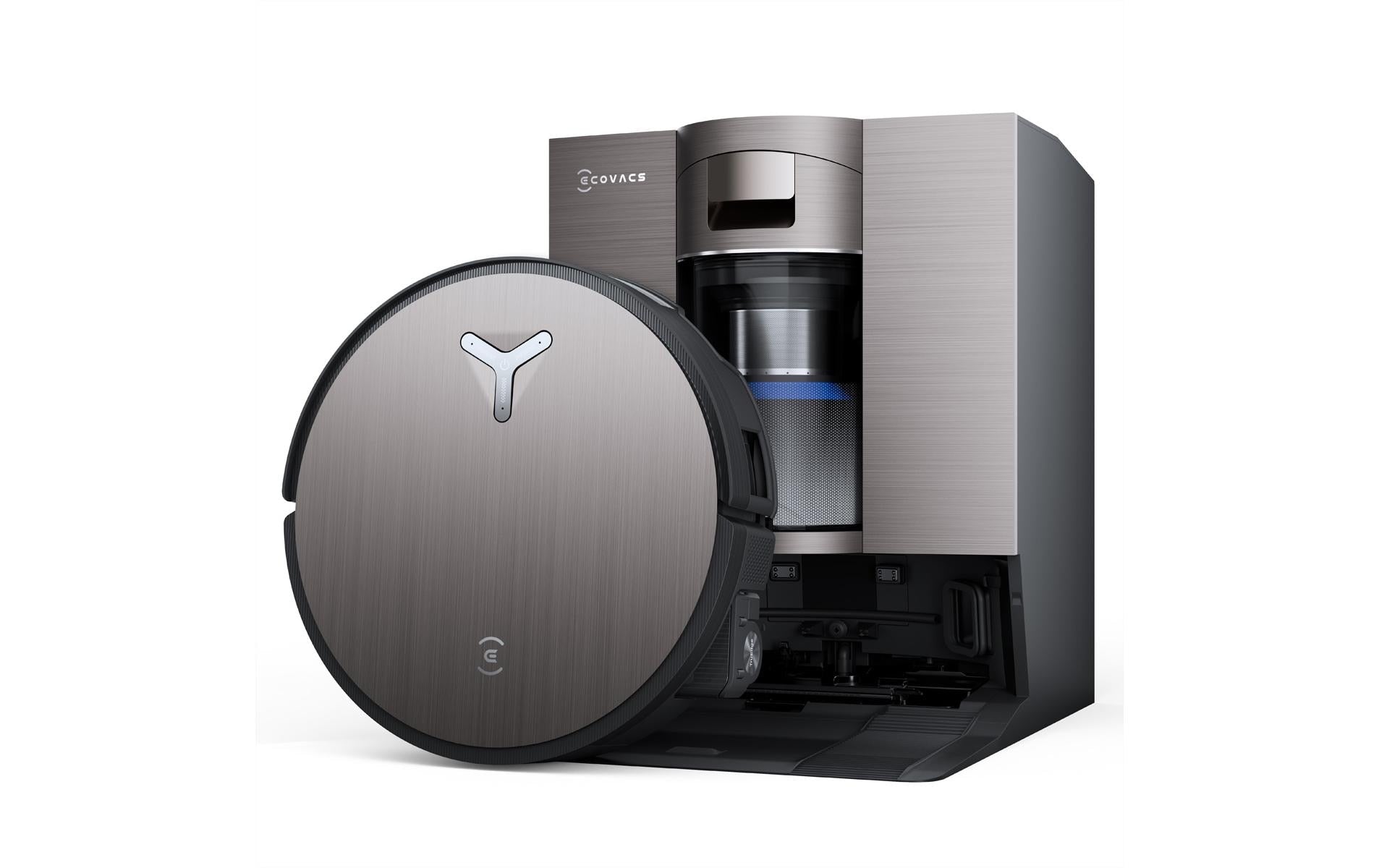 Ecovacs Saugroboter Deebot X11 OmniCyclone mit Absaugstation und Wischfunktion – 19500 Pa, 206 min