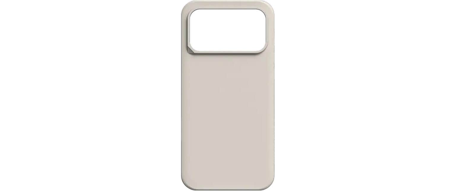RhinoShield Backcover Solid X – für Apple iPhone 17 Pro Max – beige – Kunststoff, MagSafe-kompatibel