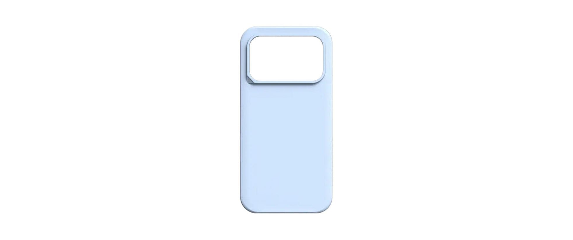 RhinoShield Backcover Solid X – für Apple iPhone 17 Pro – Glacier Blue – Kunststoff – MagSafe-kompatibel